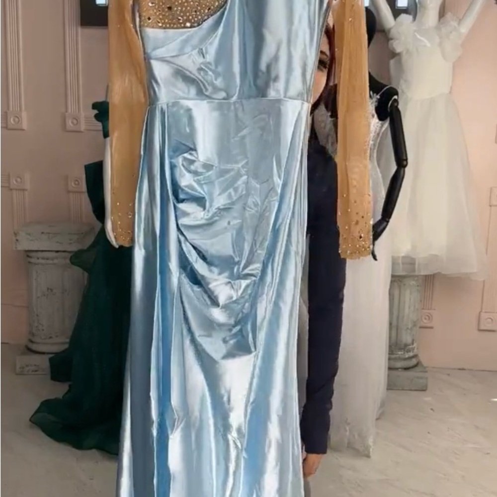 Blue Prom Gown